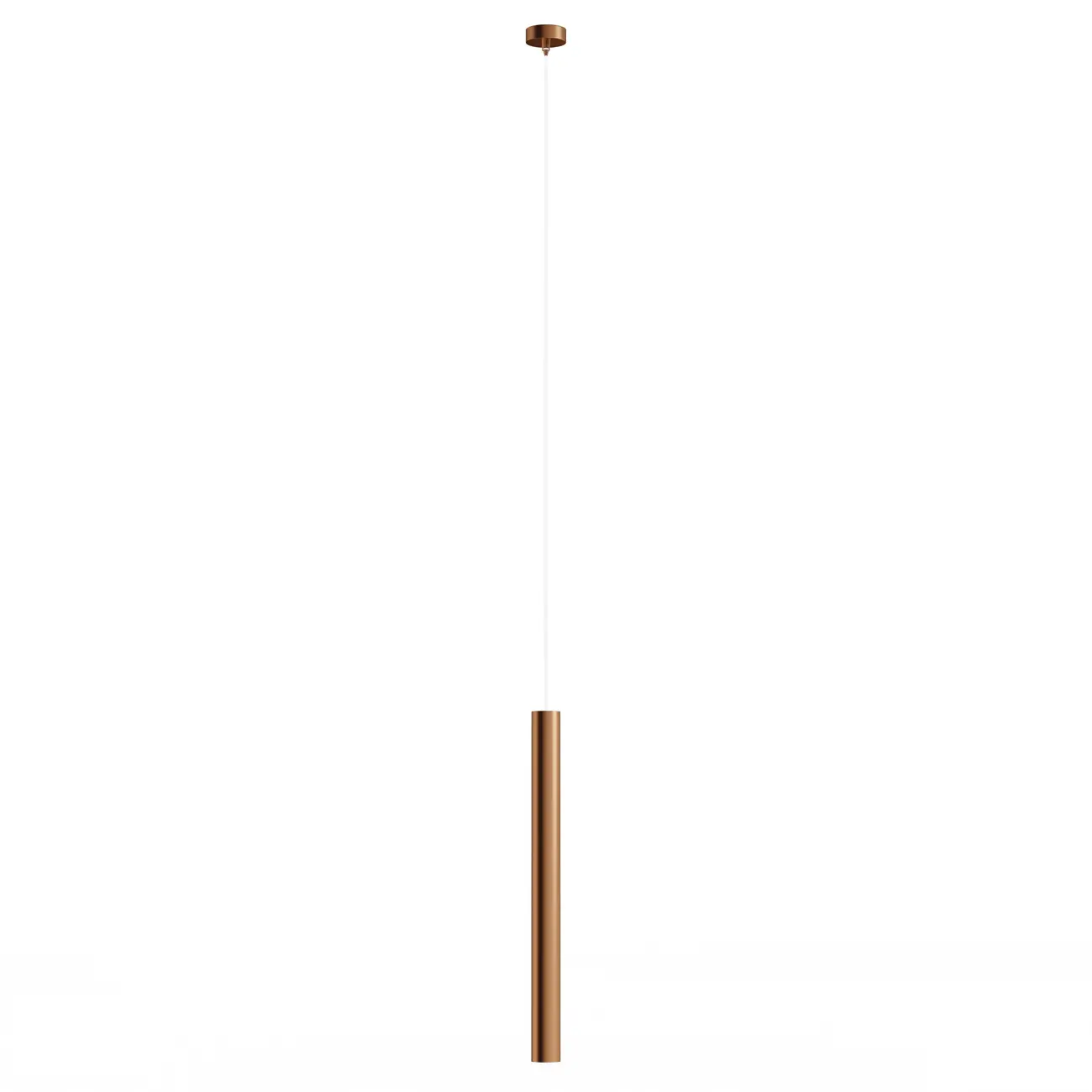 LUMINÁRIA DE TETO 35 CM TUBE - COBRE - Foto 1