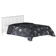 EDREDOM DE CASAL E QUEEN 2,40 M X 2,50 M ZOODIAC - CINZA/MULTICOR - Foto 2