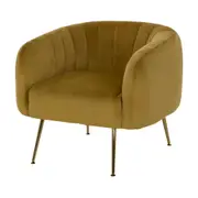MARGARET POLTRONA - DOURADO/DOURADO - Foto 1