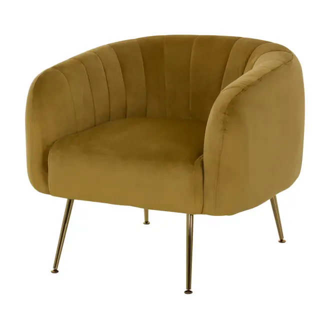MARGARET POLTRONA - DOURADO/DOURADO - Foto 1
