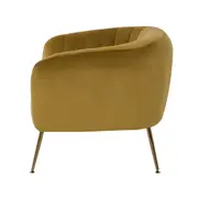 MARGARET POLTRONA - DOURADO/DOURADO - Foto 3