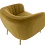 MARGARET POLTRONA - DOURADO/DOURADO - Foto 8