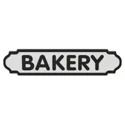 PLACA DECORATIVA 54 CM X 13 CM BAKERY - BEGE/PRETO - Foto 1