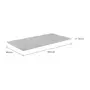 TAMPO DE MESA 1,80 M X 95 CM METRIC BETON - KONKRET - Foto 2