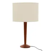 LUMINÁRIA DE MESA MOG C/CUP H - NOZES/NATURAL - Foto 2