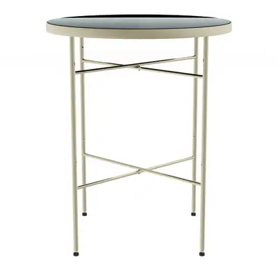 MESA LATERAL REDONDA 42 CM LUXY