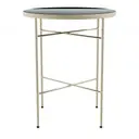 MESA LATERAL REDONDA 42 CM LUXY