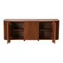 BUFFET 3 PORTAS 1,83 M X 46 CM HIGIENÓPOLIS - NOZES - Foto 2