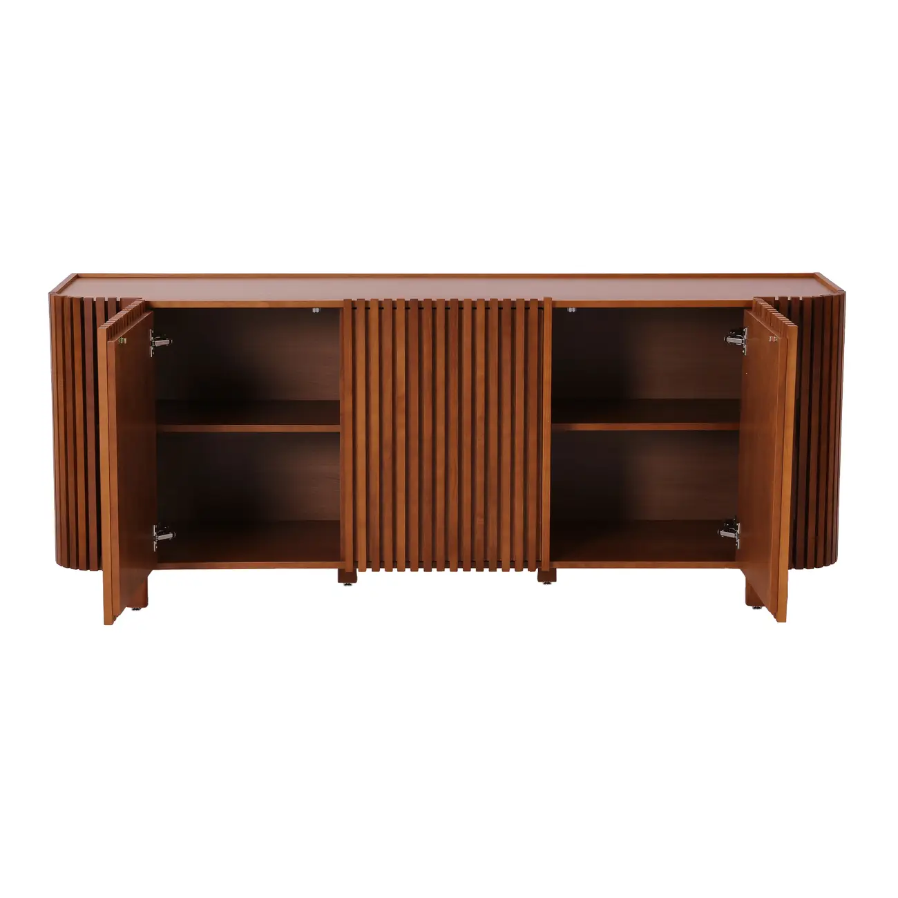 BUFFET 3 PORTAS 1,83 M X 46 CM HIGIENÓPOLIS - NOZES - Foto 2