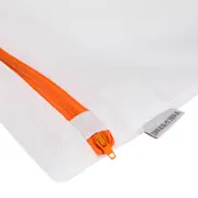 SACO PROTETOR PARA LAVAR ROUPA 40 CM X 31 CM SAFE - BRANCO/KORAL - Foto 2