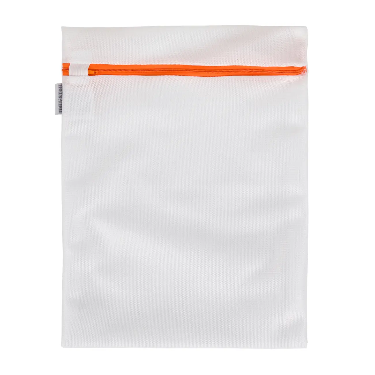 SACO PROTETOR PARA LAVAR ROUPA 33 CM X 26 CM SAFE - BRANCO/KORAL - Foto 1