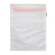 SACO PROTETOR PARA LAVAR ROUPA 33 CM X 26 CM SAFE - BRANCO/KORAL - Foto 3