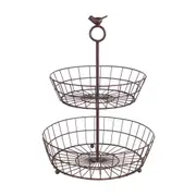 FRUTEIRA DE MESA BARN SERENITY BIRD - CASTANHO - Foto 1