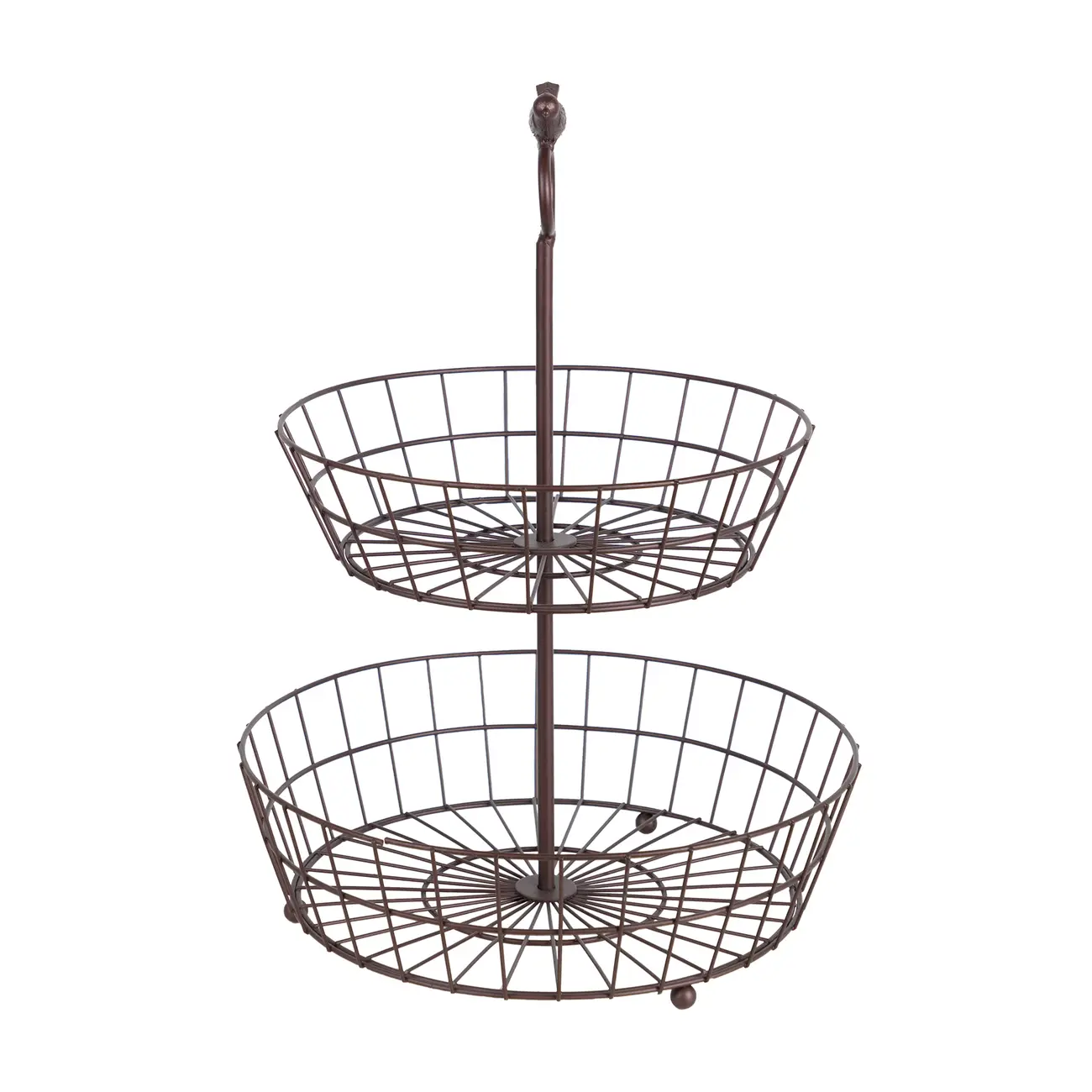 FRUTEIRA DE MESA BARN SERENITY BIRD - CASTANHO - Foto 2