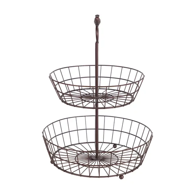 FRUTEIRA DE MESA BARN SERENITY BIRD - CASTANHO - Foto 2