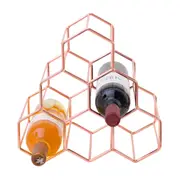 PORTA-GARRAFAS PARA 6 STRUCTURE HEX - COBRE - Foto 3