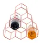 PORTA-GARRAFAS PARA 6 STRUCTURE HEX - COBRE - Foto 4