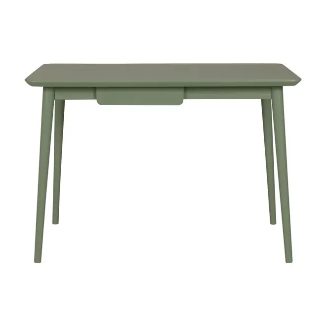 MESA DE ESCRITÓRIO 1 GAVETA 1,10 M X 55 CM SKAND - SÁLVIA - Foto 1