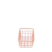 CESTO 24 CM X 9 CM X 5 CM GRID - COBRE - Foto 3
