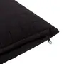 CAPA PARA ALMOFADA 45 CM X 30 CM PLEIN - PRETO - Foto 3