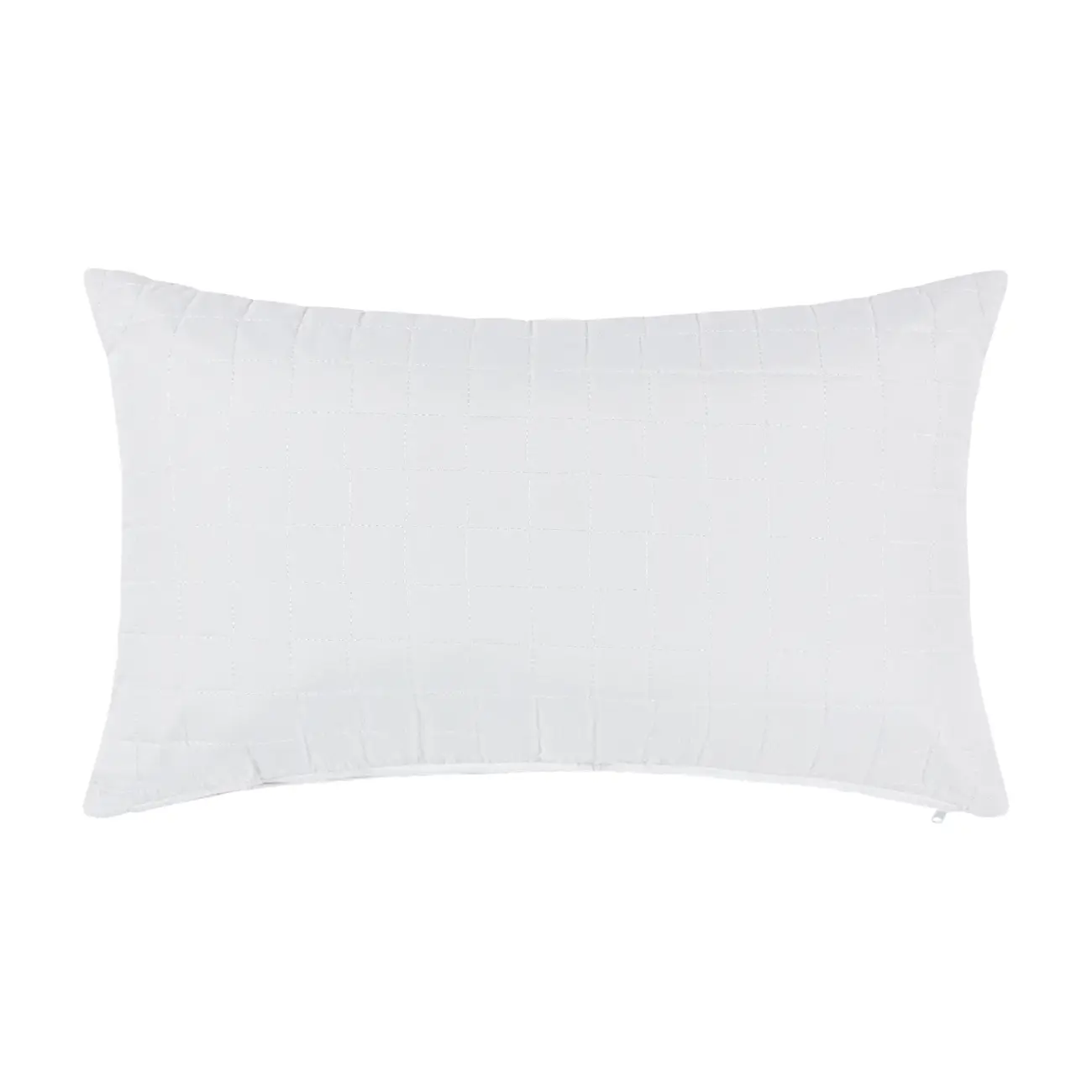 CAPA PARA ALMOFADA 45 CM X 30 CM PLEIN - BRANCO - Foto 1
