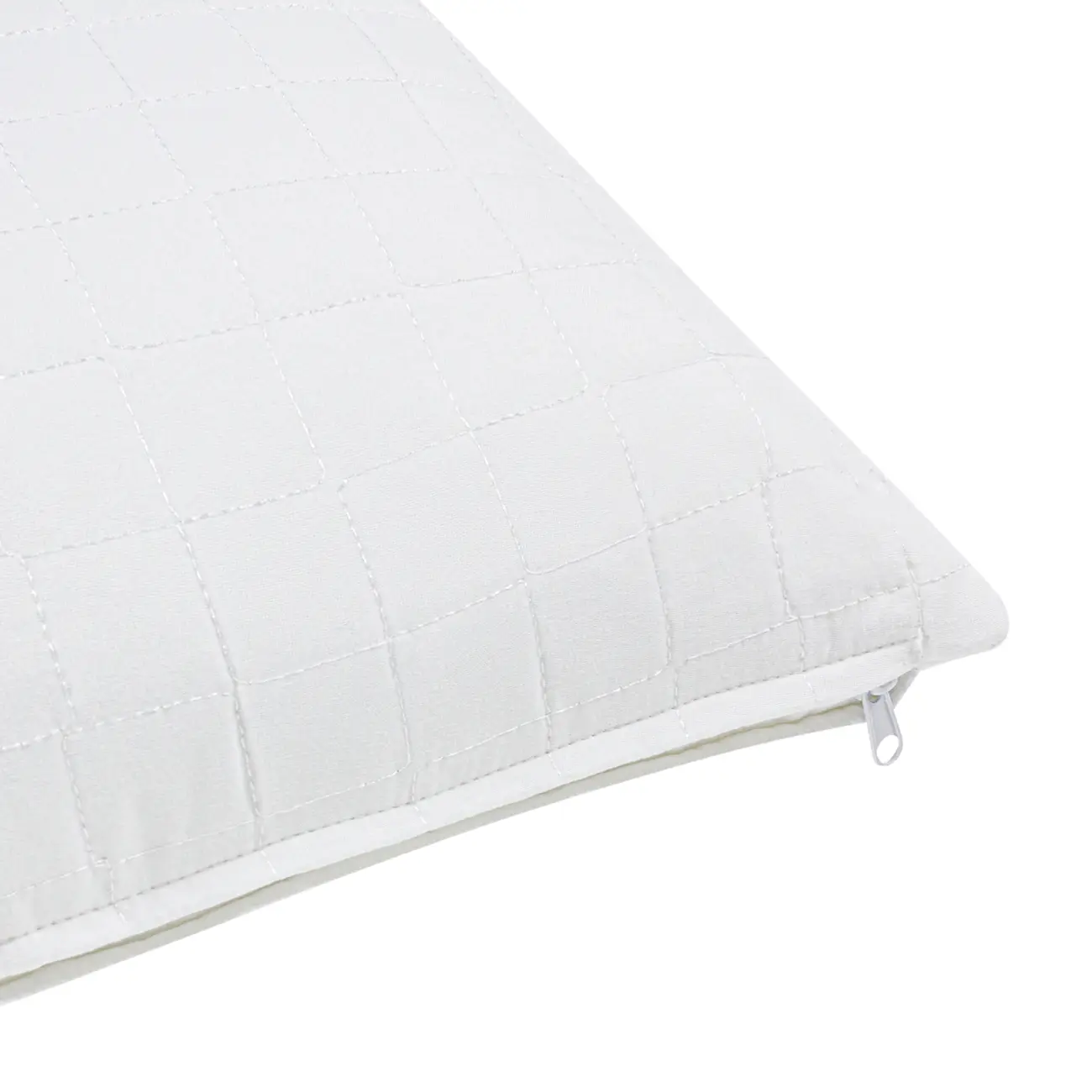 CAPA PARA ALMOFADA 45 CM X 30 CM PLEIN - BRANCO - Foto 3