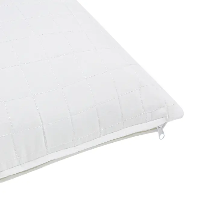 CAPA PARA ALMOFADA 45 CM X 30 CM PLEIN - BRANCO - Foto 3