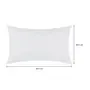 CAPA PARA ALMOFADA 45 CM X 30 CM PLEIN - BRANCO - Foto 8