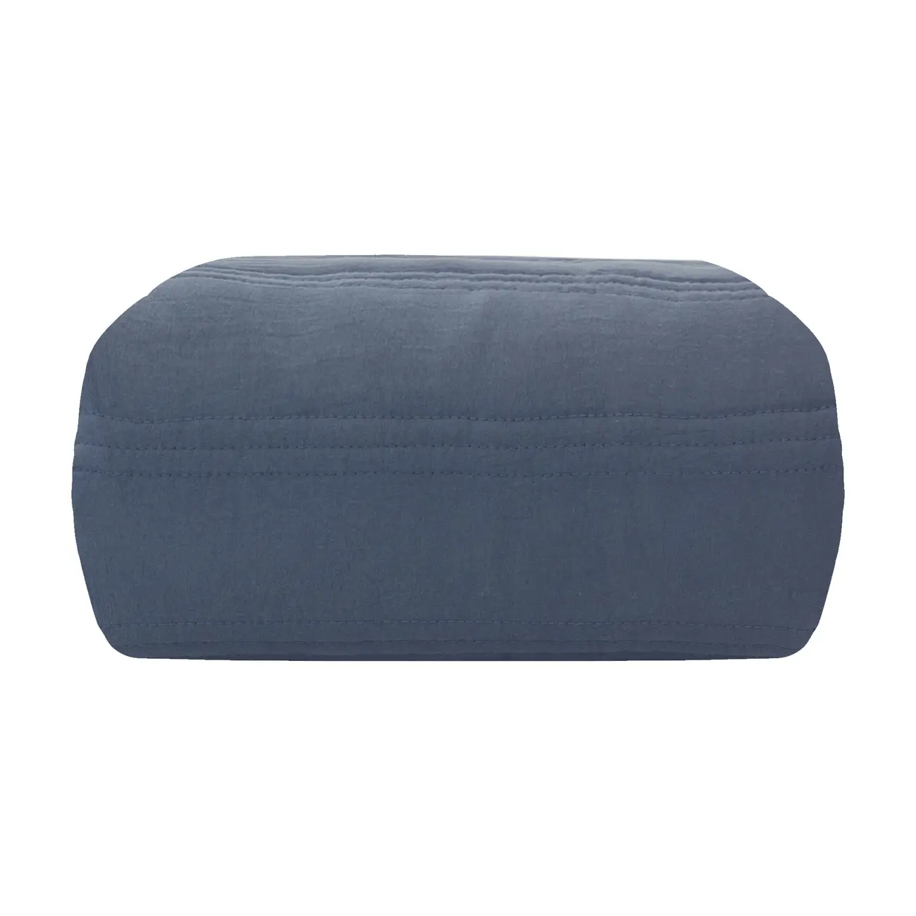 COLCHA DE SOLTEIRO COM ELÁSTICO 88 CM X 1,88 M X 20 CM COZY LINE - AZUL - Foto 1