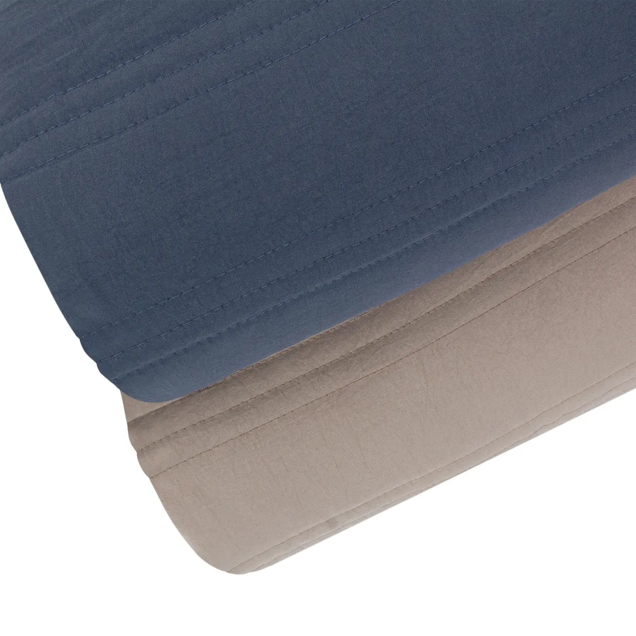 COLCHA DE SOLTEIRO COM ELÁSTICO 88 CM X 1,88 M X 20 CM COZY LINE - AZUL - Foto 5