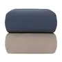COLCHA DE SOLTEIRO COM ELÁSTICO 88 CM X 1,88 M X 20 CM COZY LINE - AZUL - Foto 6