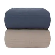 COLCHA DE SOLTEIRO COM ELÁSTICO 88 CM X 1,88 M X 20 CM COZY LINE - AZUL - Foto 6