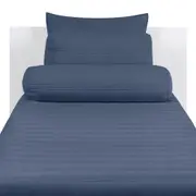 COLCHA DE SOLTEIRO COM ELÁSTICO 88 CM X 1,88 M X 20 CM COZY LINE - AZUL - Foto 8