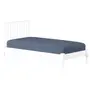 COLCHA DE SOLTEIRO COM ELÁSTICO 88 CM X 1,88 M X 20 CM COZY LINE - AZUL - Foto 10