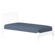 COLCHA DE SOLTEIRO COM ELÁSTICO 88 CM X 1,88 M X 20 CM COZY LINE - AZUL - Foto 10