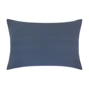 CAPA PARA TRAVESSEIRO 50 CM X 70 CM COZY LINE - AZUL - Foto 1