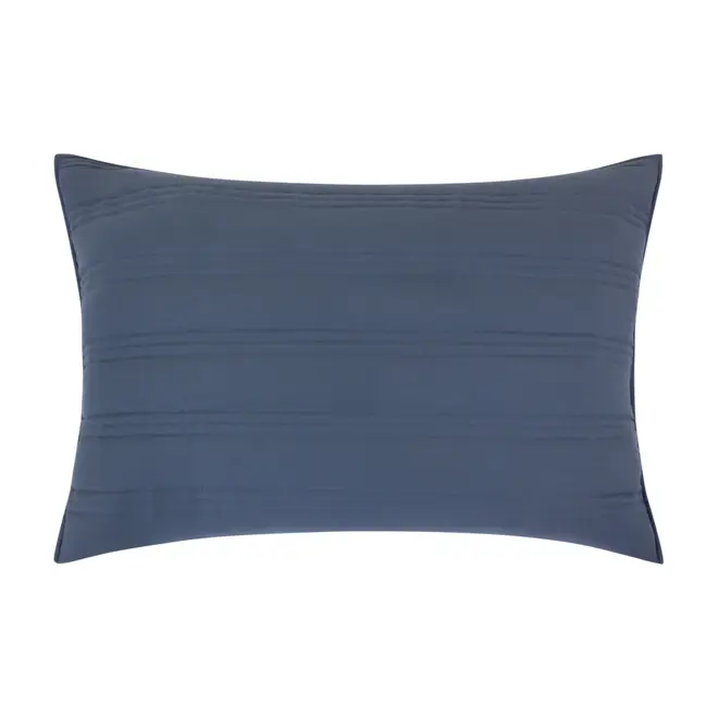 CAPA PARA TRAVESSEIRO 50 CM X 70 CM COZY LINE - AZUL - Foto 1