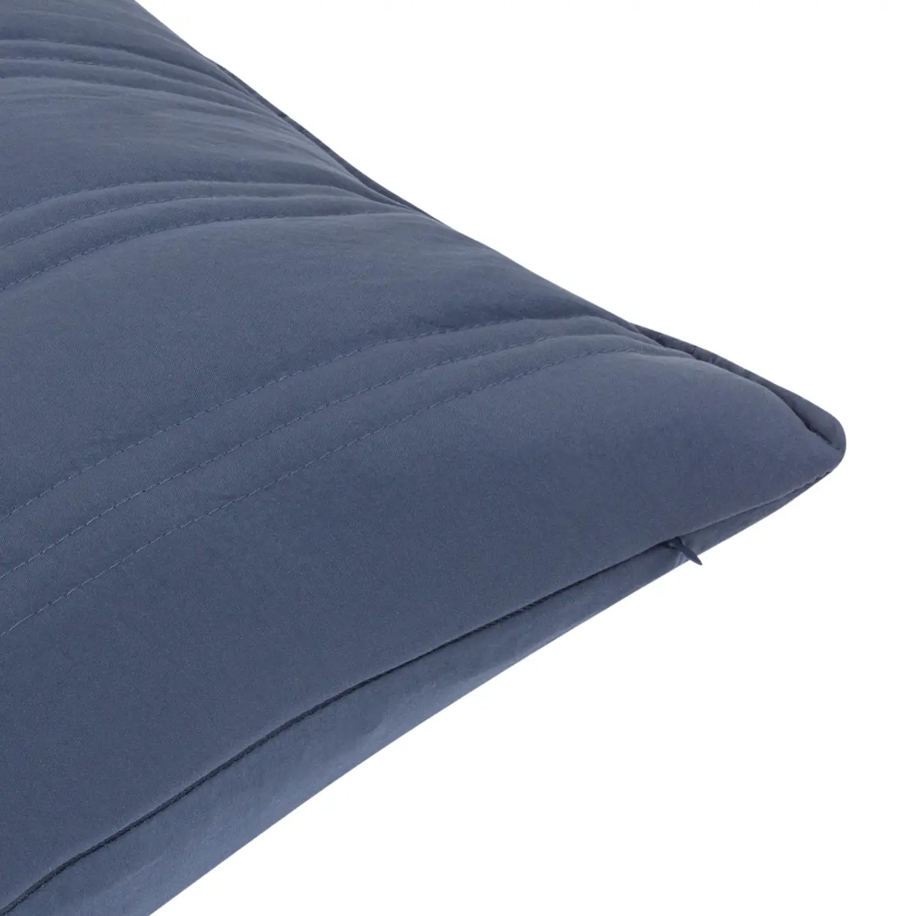 CAPA PARA TRAVESSEIRO 50 CM X 70 CM COZY LINE - AZUL - Foto 3