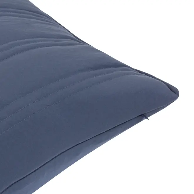 CAPA PARA TRAVESSEIRO 50 CM X 70 CM COZY LINE - AZUL - Foto 3