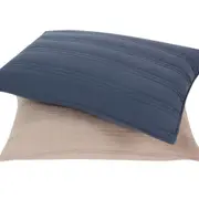 CAPA PARA TRAVESSEIRO 50 CM X 70 CM COZY LINE - AZUL - Foto 6