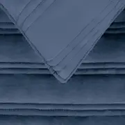 CAPA PARA TRAVESSEIRO 50 CM X 70 CM COZY LINE - AZUL - Foto 10