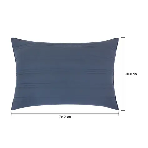 Imagem com medidas do produto CAPA PARA TRAVESSEIRO 50 CM X 70 CM COZY LINE