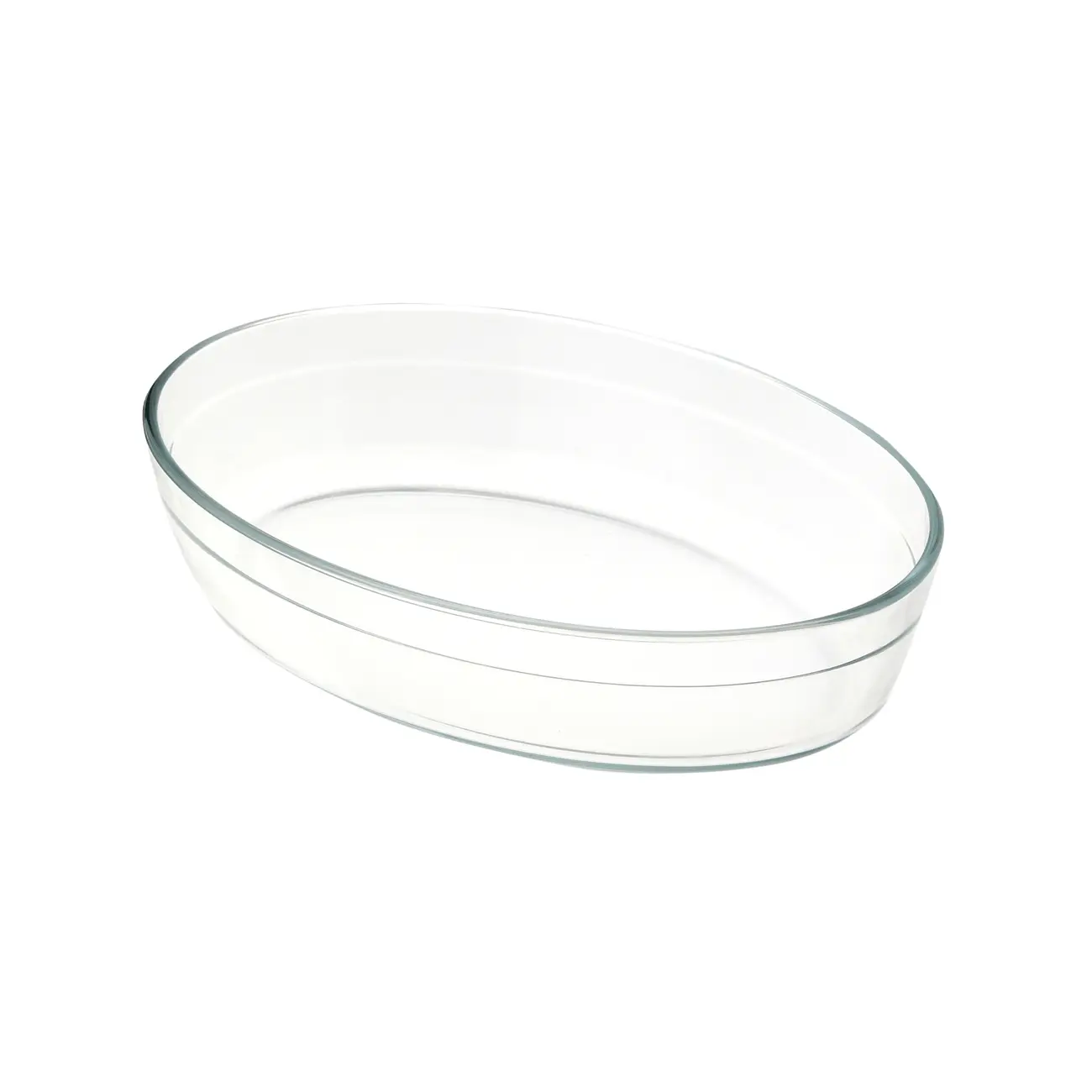 TRAVESSA REFRATÁRIA OVAL 26 CM X 17 CM LUZZY - INCOLOR - Foto 2