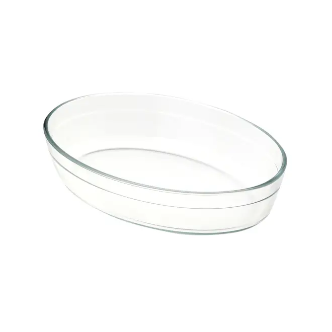 TRAVESSA REFRATÁRIA OVAL 26 CM X 17 CM LUZZY - INCOLOR - Foto 2