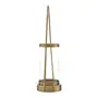 LANTERNA 43 CM CANDLELIGTH - OURO/INCOLOR - Foto 3