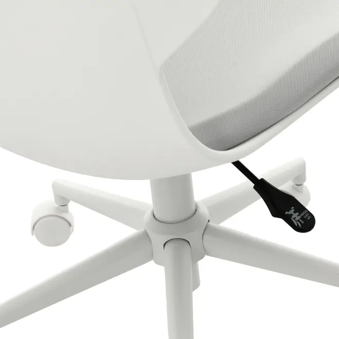 CADEIRA HOME OFFICE ZIPZ - BRANCO/FLANDRES - Foto 7