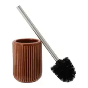 ESCOVA PARA BANHEIRO KOPPE - TERRACOTA/PRETO - Foto 3
