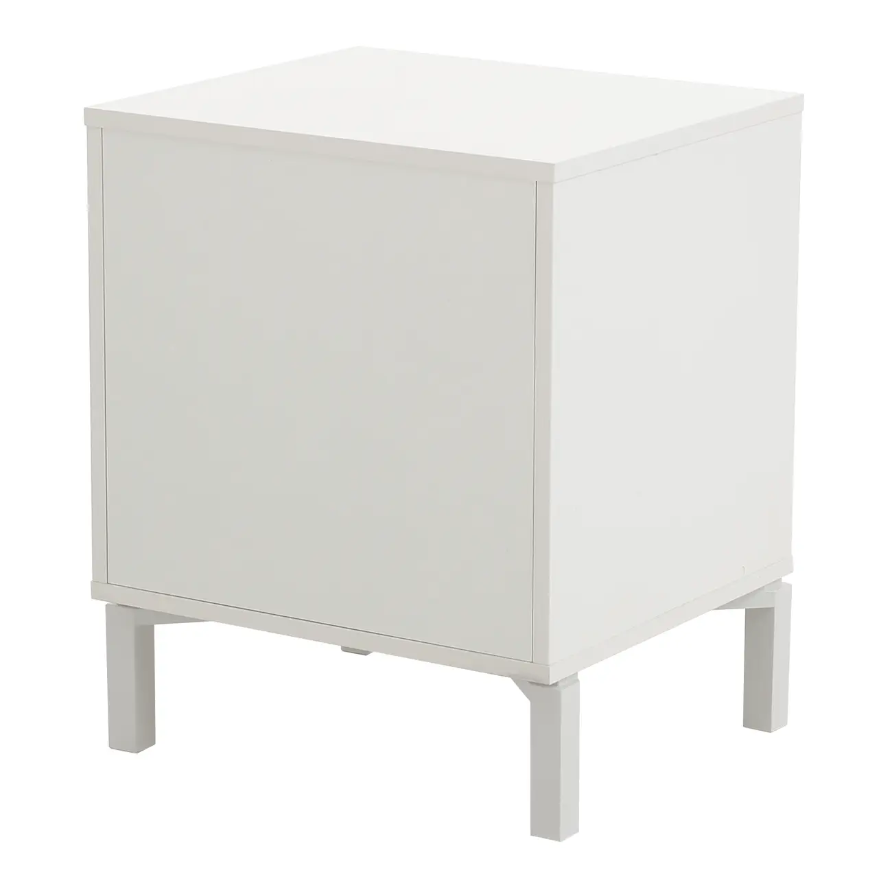 MESA DE CABECEIRA 1 GAVETA SLEEK - BRANCO/GRANILITE - Foto 5