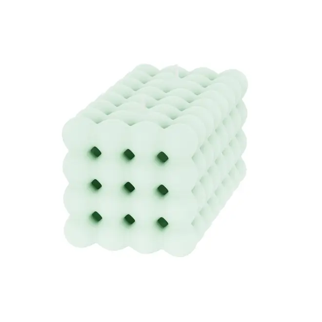 VELA 6 CM X 12 CM FUNNY BUBBLE - SORBET DE MENTA - Foto 7