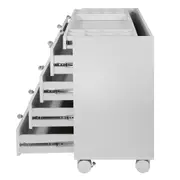 ESTRUTURA DE CÔMODA 5 GAVETAS 1,20 M X 45 CM NAMI - BRANCO - Foto 5